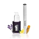 Salt. Oral Care Teeth Whitening Combo | Aura Purple Color Corrector Serum &amp; Radiance Whitening Pen | Instantly Brightens &amp; Reduces Yellow Tones | With Lemon Peel, Aloe Vera &amp; Lavender Mint | Vegan &amp; SLS-Free