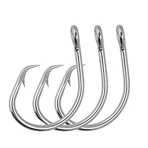 saltwater big game circle hooksextra strong large hooks size 100-240heavy duty live bait hooks sharktuna amp swordfish