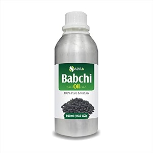 salvia babchi oil with dropper natural pure undiluted uncut essential oil 500 ml