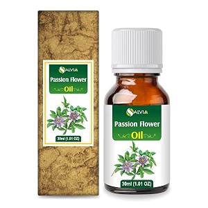 salvia passion flower oil passiflora incarnata carrier oil for skincare haircare amp massage  lightweight botanical oil for diy beauty formulations  30 ml  101 fl oz