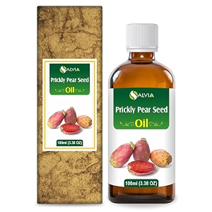 salvia prickly pear seed oil opuntia ficus-indica carrier oil for skin hair amp massage  lightweight botanical oil for diy skincare amp body care  100 ml  338 fl oz