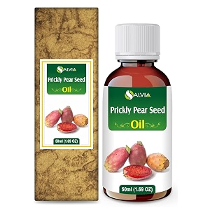 salvia prickly pear seed oil opuntia ficus-indica carrier oil for skin hair amp massage  lightweight botanical oil for diy skincare amp body care  50 ml  169 fl oz
