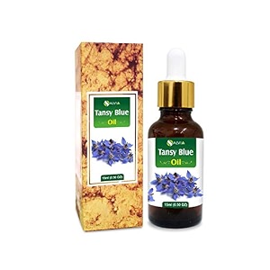salvia tansy blue essential oil 100 pure undiluted natural aromatherapy therapeutic grade 15 ml with dropper