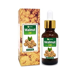 salvia walnut oil  100 pure and natural carrier oil  for skin hair wrinkles and massage  undiluted and uncut oil - 50 ml