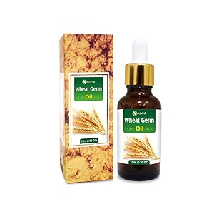 salvia wheat germ essential oil natural undiluted uncut with dropper 15 ml