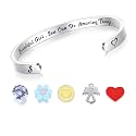 SAM & LORI Personal Bracelets for Teen Girls/Women - Meaningful Jewelry Gifts (Various Designs) for Best Friend/Daughter/Granddaughter/Niece/Sister/Mom/Aunt