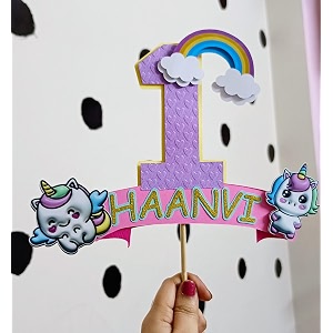 sam cute land39s handcrafted unicorn cake topper
