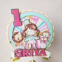 Sam Cute Land's Handcrafted Carnival Cake topper..