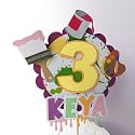 Sam Cute Land's Handcrafted Art Cake topper..