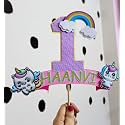 Sam Cute Land's Handcrafted Unicorn Cake topper..