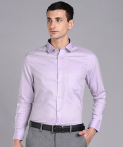 SAM JACK Men Self Design Formal