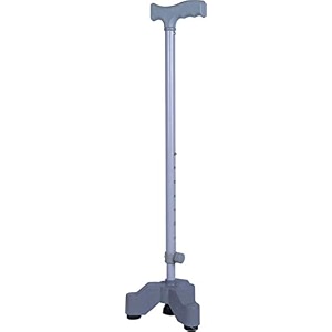 tripod 3 leg height adjustable walking stick