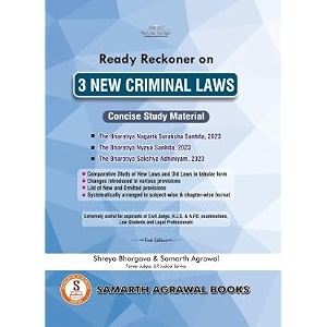 samarth agrawal ready reckoner on 3 new criminal laws useful for civil judge hjs apo