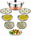 Sambhavnath Multi Kadhai idli Maker with 7