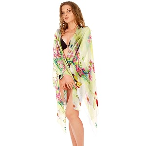 sameeha women39s georgette all over print pareo