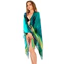 SAMEEHA Women's Georgette All Over Print Pareo