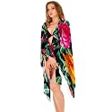 SAMEEHA Women's Georgette All Over Print Pareo