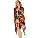 SAMEEHA Women's Georgette All Over Print Pareo