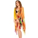 SAMEEHA Women's Georgette All Over Print Pareo