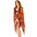SAMEEHA Women's Georgette All Over Print Pareo