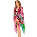 SAMEEHA Women's Georgette All Over Print Pareo