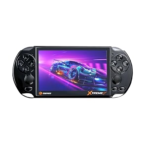 sameo handheld game console xtreme pro with 10000 games - black