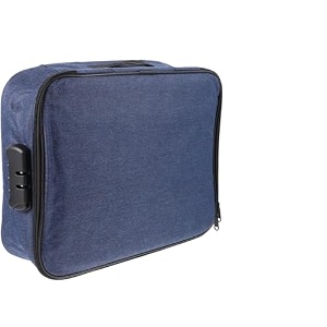 samezone a4 document organizer bag multilayer travel file organiser document storage bag with lock waterproof file folders bag for certificates amp safe pouch for home office travel black