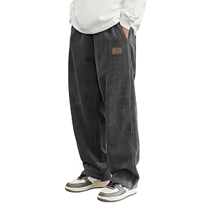 Samfor Mens Comfortable Corduroy Pants Relaxed