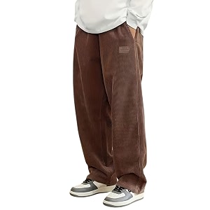 Samfor Mens Comfortable Corduroy Pants Relaxed