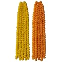 Premium Handmade Marigold Flower Garland for Decoration (Yellow Pack of 10 + Golden Yellow Pack of 10)
