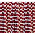 Premium Handmade Marigold Flower Garland for Decoration (Red White, Pack of 20)