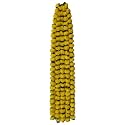 Premium Handmade Marigold Flower Garland with Ashoka Leaves for Decoration (Yellow, Pack of 10)