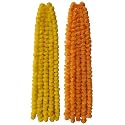 Premium Handmade Marigold Flower Garland for Decoration (Yellow Pack of 5 + Golden Yellow Pack of 5)
