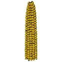 Premium Handmade Marigold Flower Garland with Ashoka Leaves for Decoration (Yellow, Pack of 2)