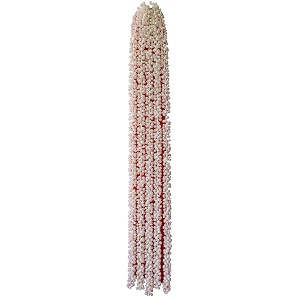 premium handmade mogra flower garland for decoration white pack of 2