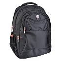 Nylon 20 Liters Black Laptop Backpacks