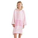 SAMMIMIS Kids Bathrobe &amp; Hooded Towels for Kids - Turkish Cotton Towel Robe with Terry Lining, Zip &amp; Pockets - Beach Cover Up