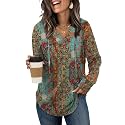 Sampeel Hoodies for Women Trendy Fall Fashion 2026 V Neck Oversized Sweatshirt Plus Size Tops Clothes