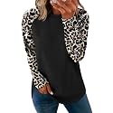Sampeel Sweatshirt for Women Long Sleeve Shirts Crewneck Sweaters Fall Fashion Outfits 2025 Trendy Tunic Tops Plus Size