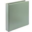 Samsill Plant-Based 1.5 Inch Durable D-Ring, View Binder, Eco-Friendly, USDA Certified Biobased, Single, Dusty Green (Pack of 12)