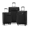 Samsonite Ascella 3.0 Softside Expandable Luggage with Spinner Wheels, 3-Piece Set (20/25/28), Black