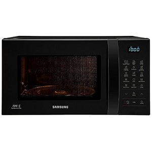 samsung 21 l convection microwave oven ce76jd-bxtl black