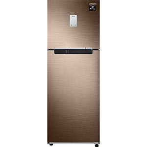 samsung 244 l 2 star inverter frost-free double door refrigerator appliance rt28t3522duhl luxe bronze