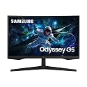 Samsung 27-Inch Odyssey G55C Series QHD 1000R Curved Gaming Monitor, 1ms(MPRT), HDR10, 165Hz, AMD Radeon FreeSync, Eye Care, LS27CG552ENXZA