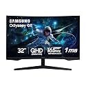 Samsung 32" Odyssey (G55C) Series QHD 1000R Curved Gaming Monitor,