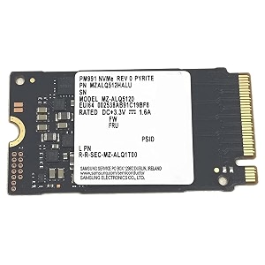 SAMSUNG 512GB M.2 2242 42mm PM991 NVMe PCIe Gen 4 x4 TLC SSD