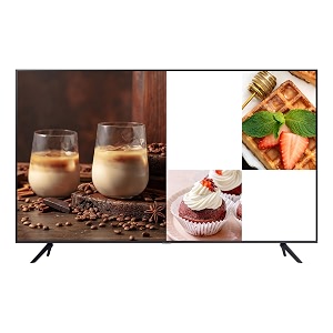 samsung 85-inch class crystal uhd 4k bec-h series hdr pro tv w 3d surround sound purcolor contrast enhancer use for digital signage displays commercial tv alexa built-in lh85bechlg 2023 model