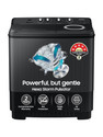 Samsung 9.5 kg 5 star,Air Turbo Drying Semi Automatic Top Load Black, Grey (WT95A4260GD/TL)