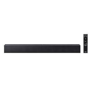 samsung b-series soundbar hw b400f 20 ch soundbar with built in subwoofer 2025 model one remote control surround sound expansion voice enhance mode