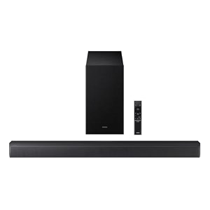samsung b-series soundbar hw-b630f 31 ch dts virtualx soundbar with subwoofer 2025 model one remote control voice enhance mode adaptive sound